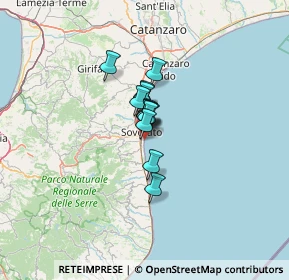 Mappa Via Ada Negri, 88060 Satriano CZ, Italia (6.52154)
