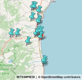Mappa Via Ada Negri, 88060 Satriano CZ, Italia (7.892)