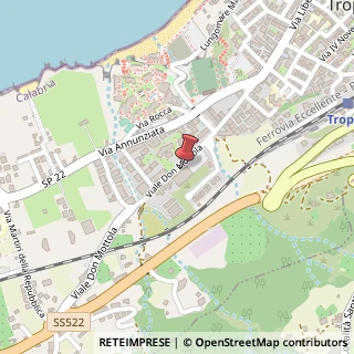 Mappa Viale Do, 89861 Tropea, Vibo Valentia (Calabria)