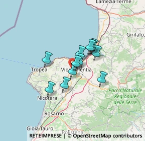 Mappa Strada Provinciale per Triparni, 89900 Vibo Valentia VV, Italia (9.435)