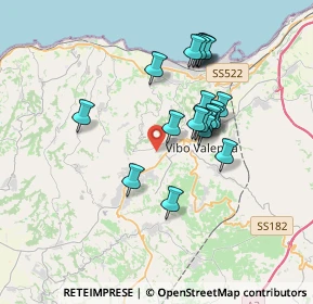 Mappa Strada Provinciale per Triparni, 89900 Vibo Valentia VV, Italia (3.432)