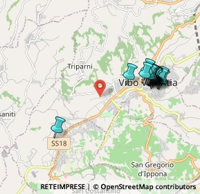Mappa Strada Provinciale per Triparni, 89900 Vibo Valentia VV, Italia (2.187)