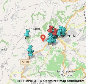 Mappa Strada Provinciale per Triparni, 89900 Vibo Valentia VV, Italia (1.28118)