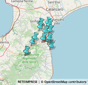 Mappa Satriano, 88060 Satriano CZ, Italia (9.336)