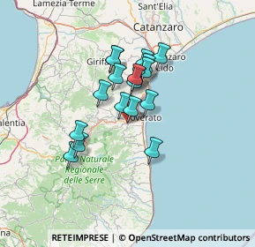 Mappa Satriano, 88060 Satriano CZ, Italia (10.98222)