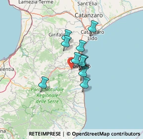 Mappa Satriano, 88060 Satriano CZ, Italia (8.91091)