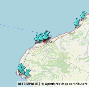 Mappa Traversa II Viale Don Mottola, 89861 Tropea VV, Italia (3.99231)