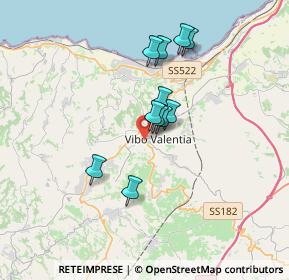 Mappa Via degli artigiani, 89900 Vibo Valentia VV, Italia (2.96636)