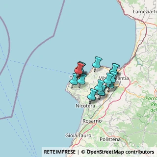 Mappa Contrada Gornella, 89861 Tropea VV, Italia (10.82059)
