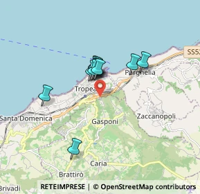 Mappa Contrada Gornella, 89861 Tropea VV, Italia (1.33818)