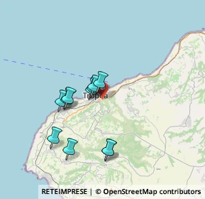 Mappa Contrada Gornella, 89861 Tropea VV, Italia (3.33636)