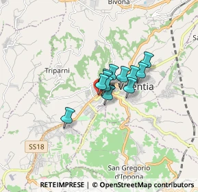 Mappa Via Lacquari, 89900 Vibo Valentia VV, Italia (0.935)