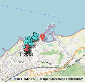 Mappa Porto di, 89861 Tropea VV, Italia (0.427)