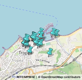 Mappa Porto di, 89861 Tropea VV, Italia (0.323)