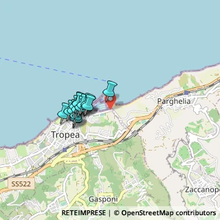 Mappa Porto Turistico, 89861 Tropea VV, Italia (0.75313)