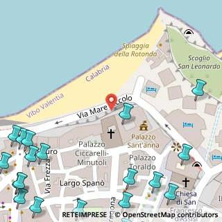 Mappa Via Lungomare, 89861 Tropea VV, Italia (0.13789)