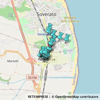 Mappa Via Carlo Amirante, 88068 Soverato CZ, Italia (0.25769)