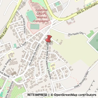 Mappa Viale Accademie Vibonesi,  9, 89900 Vibo Valentia, Vibo Valentia (Calabria)