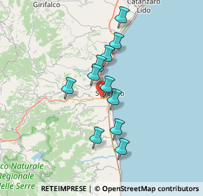 Mappa Traversa Viale Europa, 88060 Satriano CZ, Italia (6.17818)