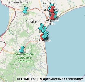 Mappa Traversa Viale Europa, 88060 Satriano CZ, Italia (13.452)