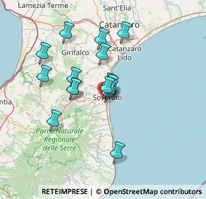 Mappa Traversa Viale Europa, 88060 Satriano CZ, Italia (12.38313)