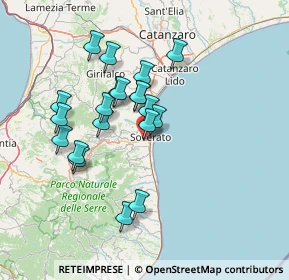 Mappa Traversa Viale Europa, 88060 Satriano CZ, Italia (13.8615)