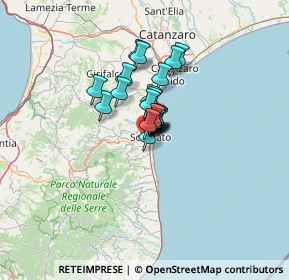 Mappa Traversa Viale Europa, 88060 Satriano CZ, Italia (7.7215)