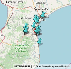 Mappa Traversa Viale Europa, 88060 Satriano CZ, Italia (8.14429)