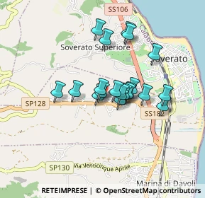 Mappa Traversa Viale Europa, 88060 Satriano CZ, Italia (0.7185)