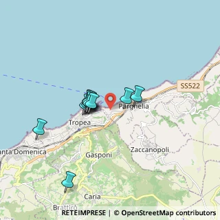 Mappa Localitá La Grazia, 89861 Tropea VV, Italia (1.51182)