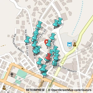 Mappa Via Gabriele Barrio, 89900 Vibo Valentia VV, Italia (0.1037)