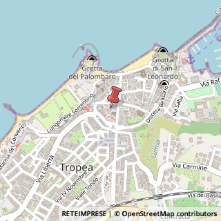 Mappa Largo Mercato, 8, 89861 Tropea, Vibo Valentia (Calabria)