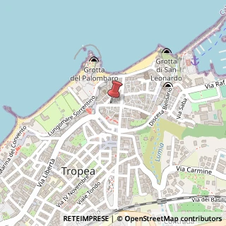 Mappa Via Indipendenza, 25, 89861 Tropea, Vibo Valentia (Calabria)