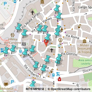 Mappa Largo Mercato, 89861 Tropea VV, Italia (0.083)