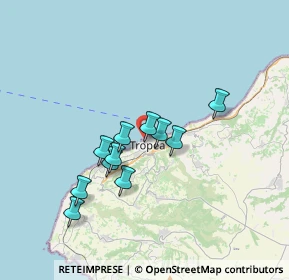 Mappa Lungomare Sorrentino, 89861 Tropea VV, Italia (3.15364)