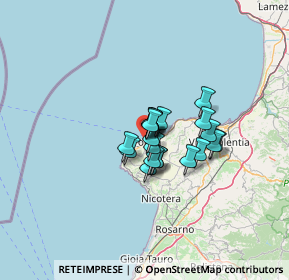 Mappa Lungomare Sorrentino, 89861 Tropea VV, Italia (8.3575)