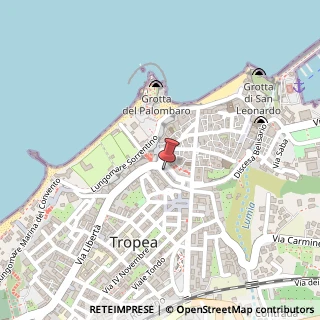 Mappa Via Umberto I, 46, 89861 Tropea, Vibo Valentia (Calabria)