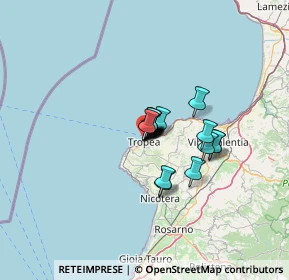 Mappa Via Margherita di Savoia, 89861 Tropea VV, Italia (7.23647)