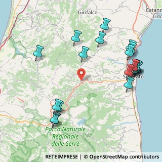 Mappa Via Francesco Spasari, 88064 Chiaravalle Centrale CZ, Italia (11.2015)