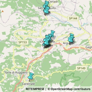 Mappa Via Francesco Spasari, 88064 Chiaravalle Centrale CZ, Italia (1.587)