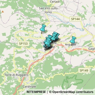 Mappa Via Francesco Spasari, 88064 Chiaravalle Centrale CZ, Italia (0.593)