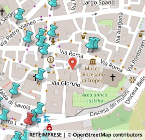 Mappa Via Roma, 89861 Tropea VV, Italia (0.1155)