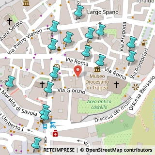 Mappa Largo Duomo, 89861 Tropea VV, Italia (0.1005)