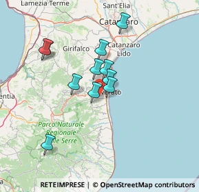 Mappa 88060 Satriano CZ, Italia (12.68909)