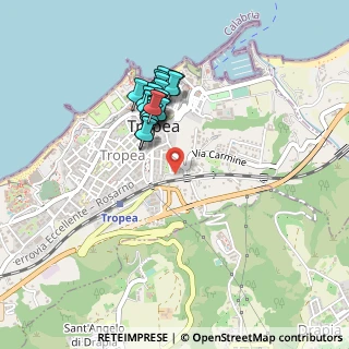 Mappa Via Calabro Barlaam, 89861 Tropea VV, Italia (0.4085)