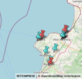 Mappa Via Calabro Barlaam, 89861 Tropea VV, Italia (14.91786)