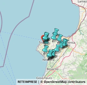 Mappa 89882 Tropea VV, Italia (10.1865)