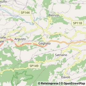 Mappa Gagliato