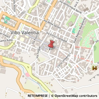 Mappa Via Clarisse, 20, 89900 Vibo Valentia, Vibo Valentia (Calabria)