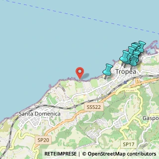 Mappa Via Ermenegildo Sintes, 89861 Tropea VV, Italia (1.5375)